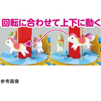 メリーゴーラウンドクラフトキット アーテック