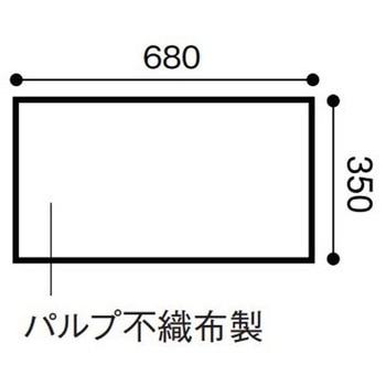 滅菌タオル 2枚入 1セット 100袋入 日昭産業