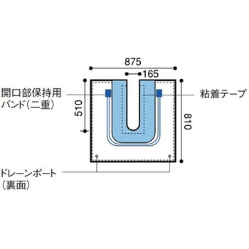 U型パウチ 1セット 20枚入 日昭産業