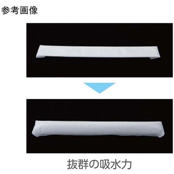 SWEAT Free 額用汗パッド 50枚入り 白 縦35mm×幅260mm アズワン
