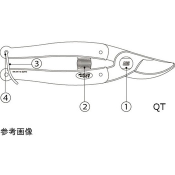 QTシリーズ/316/KG-300LWシリーズ用センターネジナット - アルスコーポレーション