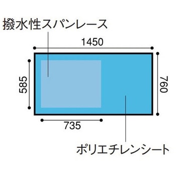 メイヨスタンドカバー L 1セット 40枚入 - 日昭産業