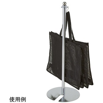 ロープパーティション スタッキングタイプ ロープ別売 アズワン