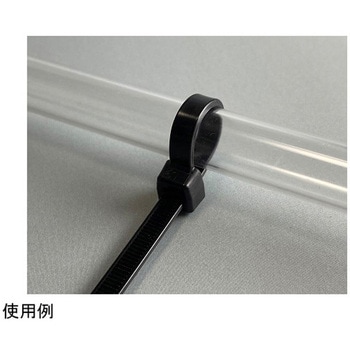 アースグリーンタイ 色：黒色 100本入り エスジー工業