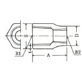 銅合金 異径ソケット BS RS1/4x1/8 鈴木ブロンズ継手