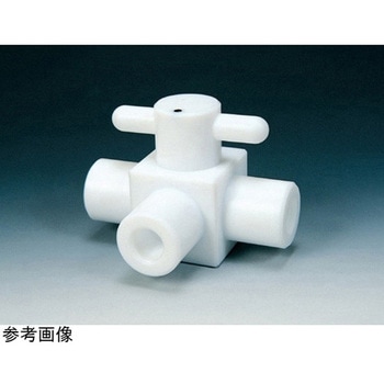 コンパクト三方ボールバルブ Rc3/8 アズワン