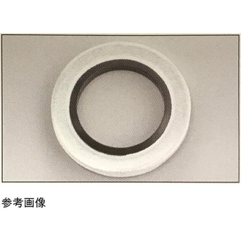 シールワッシャ SW-N型 頭付ボルト用 内径締代なし NBR SW6X11-N 100個入 武蔵オイルシール工業
