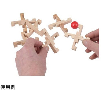 木製パズル6個セット やわらかあたま君 キヨラカ