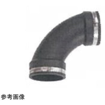 PVCラバーフレキカップリング エルボ 築地製作所