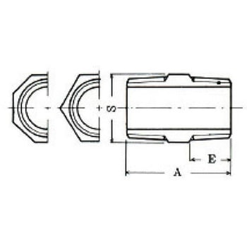 銅合金 角ニップル BC 6N1-1/2 鈴木ブロンズ継手