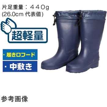 EVA長靴 Sサイズ ネイビー 阪神素地