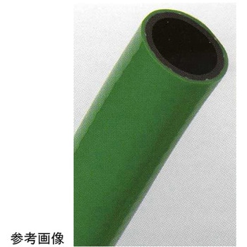 耐圧・防藻 エンゲイホース 18×24 グリーン 50m巻 ドラム 日之出化成