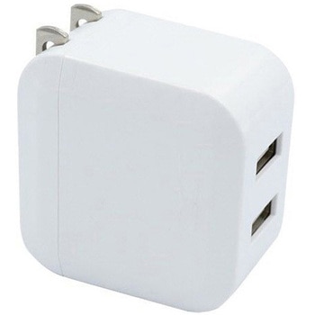 2.4A 2ポート自動識別ACアダプタUSB充電器 ウィキャン