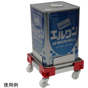 リメインロスト付 ステンレス液もれ防止トレー付 カラーAP台車 エム・あい