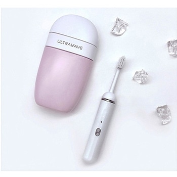 音波歯ブラシ UV-C 99.9%除菌機能付き ピンクグレー MEDIK(メディク)