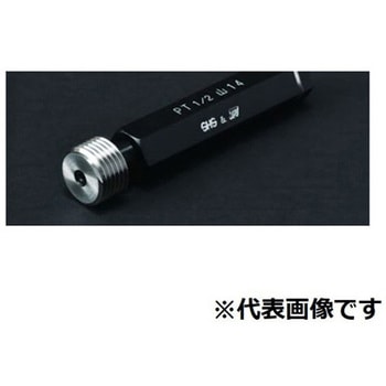 管用テーパネジプラグゲージ 山11/PT PT-P11/4 測範社