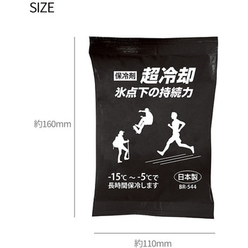 背中用保冷剤(200g) ブレイン