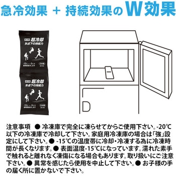 脇用保冷剤(50g×2連) ブレイン