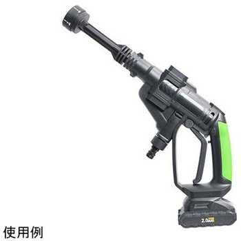充電式タンクレス高圧洗浄機 強力ウォーターガン用バッテリー サンコー(電子機器)