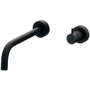 壁付水栓 Mブラック カクダイ