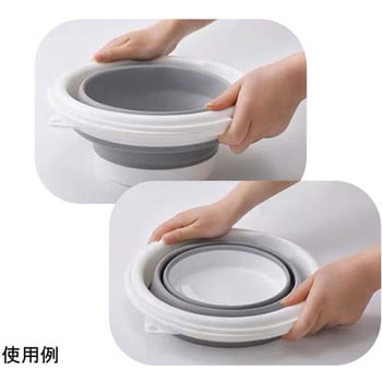 折りたたみバケツ 10L ウィキャン