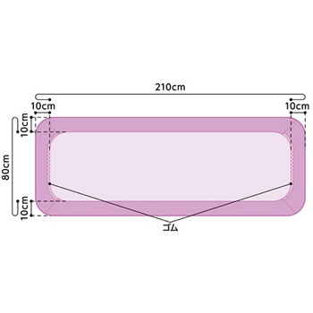オオサキ ストレッチャーカバー ブルー 10枚入 オオサキメディカル