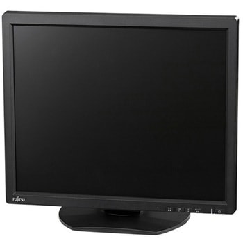 液晶ディスプレイ 17型/1280×1024/DisplayPort HDMI D-Sub/サテンブラック/スピーカー/3年保証 - 富士通