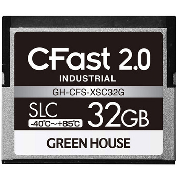 CFast2.0 SLC -40度～85度 32GB 3年保証 グリーンハウス