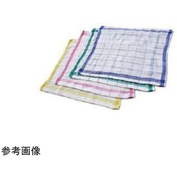 格子ミニタオルふきん 12枚 重光商事
