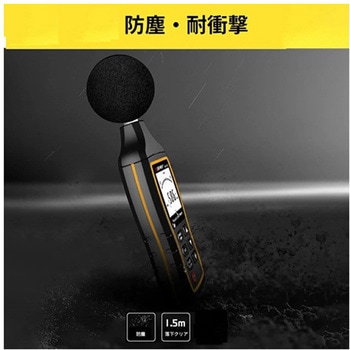 データロガー騒音計 本体メモリ61200件PCソフト付 SNDWAY