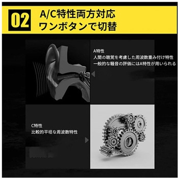 データロガー騒音計 本体メモリ61200件PCソフト付 SNDWAY