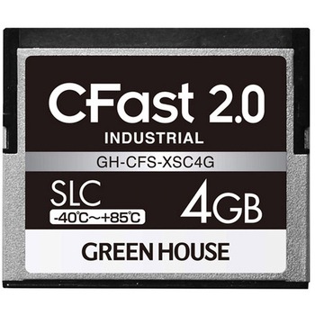 CFast2.0 SLC -40度～85度 4GB 3年保証 グリーンハウス