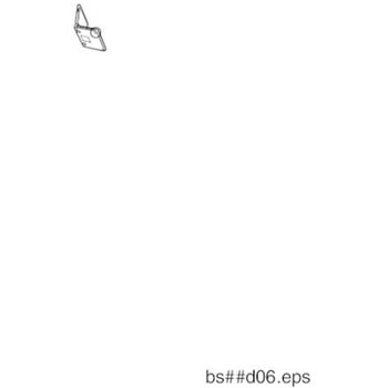 210037411 BS-2B/BSバンパー 1シート 242個入 LAMP(スガツネ工業)