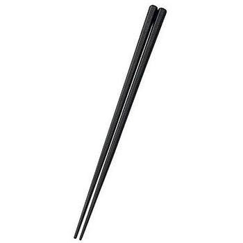 六角木目箸 22.5cm ブラック DAIWA(ダイワ)