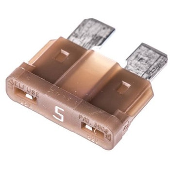Littelfuse 車 ヒューズ， 定格電流 5A 定格電圧 32V dc LITTELFUSE