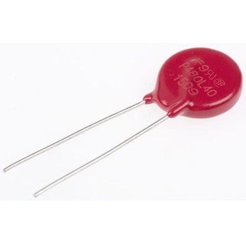 Littelfuse 酸化金属バリスタ バリスタ電圧:825V 最大直流定格電圧:640V， 270pF， V480LA40AP LITTELFUSE