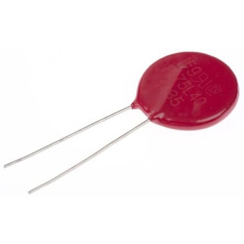 Littelfuse 酸化金属バリスタ バリスタ電圧:473V 最大直流定格電圧:369V， 900pF， V275LA40AP LITTELFUSE