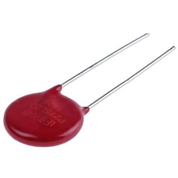 Littelfuse 酸化金属バリスタ バリスタ電圧:473V 最大直流定格電圧:369V， 450pF， V275LA20AP LITTELFUSE