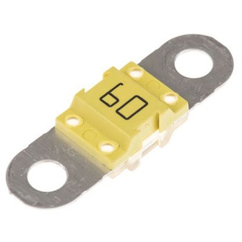 Littelfuse 車 ヒューズ， 定格電流 60A 定格電圧 32V dc LITTELFUSE
