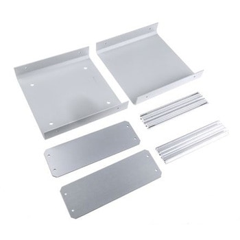 METCASE ケース 電子機器用 180 x 185 x 65mm アルミニウム グレー METCASE