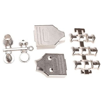 MH Connectors D-Sub バックシェエル MHEE シリーズ 9 極 E， シルバー， MHEE-9-K MH CONNECTORS