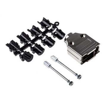 MH Connectors D-Sub バックシェエル MHDTPK シリーズ 9 極 E， シルバー， MHDTPK9-K MH CONNECTORS