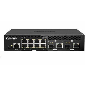 QSW-M2108R-2C 10GbE&2.5GbEレイヤー2Webマネージドハーフ幅ラックマウントスイッチ 1個 QNAP 【通販モノタロウ】