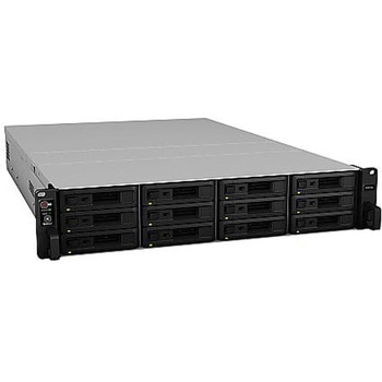 RackStation クアッドコアXEON D-1521搭載12ベイ2UラックマウントNASサーバー Synology(シノロジー)