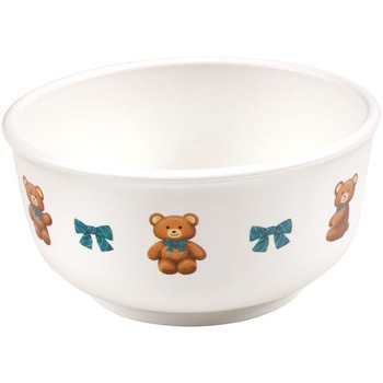 ベビー用PP製茶椀 ぬいぐるみ くま スケーター