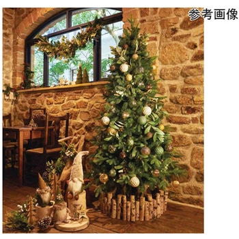 ナチュラルクリスマスガーランド ビッググリーン アズワン
