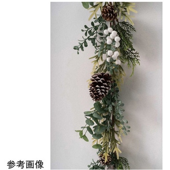 ナチュラルクリスマスガーランド ビッググリーン アズワン