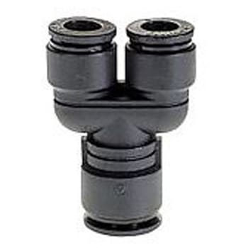 タッチコネクターファイブ 異径ユニオンワイ 6×8mm 千代田通商