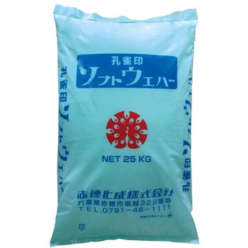 融雪剤 ソフトウェハー 25kg フレーク状 アズワン