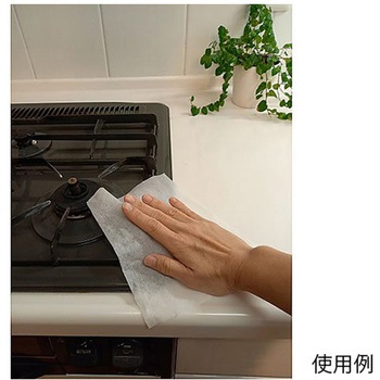 重曹電解クリーナー 業務用 1ケース 300枚×6個入 服部製紙